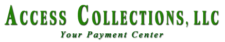 Access Collections Payment Center where you get your money and debtors clear their credit